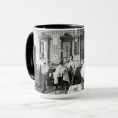 Mug photographie de salon de coiffure du salon de (Devant gauche)