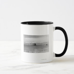 Mug Photographie de scène de plage de l'océan