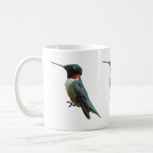 Mug Photographie d'oiseau Colibri à gorge rubis