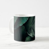 MUG PHOTOGRAPHIE FEUILLE VERTE (Devant gauche)