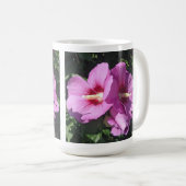 Mug Photographie florale rose (Devant droit)