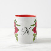 Mug Photographie initiale de la floraison du bouquet d (Centre)