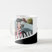 Mug Photographie noir et blanc moderne (Devant gauche)