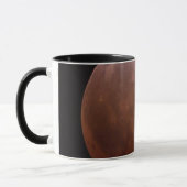 Mug Photographie originale d'une éclipse lunaire parti (Gauche)