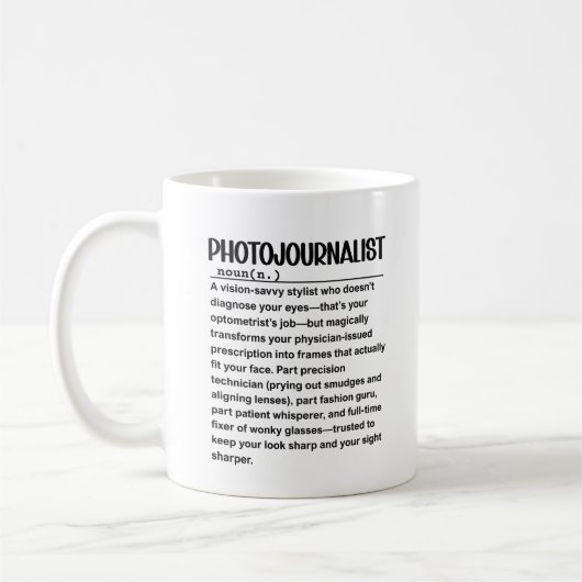 Mug Photojournaliste (Gauche)