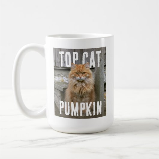 Mug PhotoPop de chat vedette (Gauche)