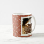Mug Photos botaniques personnalisées en terre cuite ru (Devant droit)