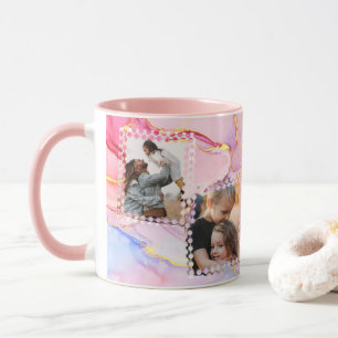 Mug Photos Colorés Famille 