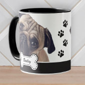 Mug Photos d'animaux de compagnie sur Cute Dog Bone Aj