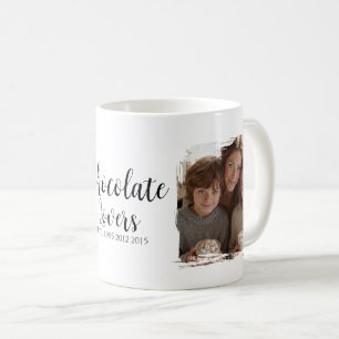 Mug Photos de Chocolats pour Amoureux Établi