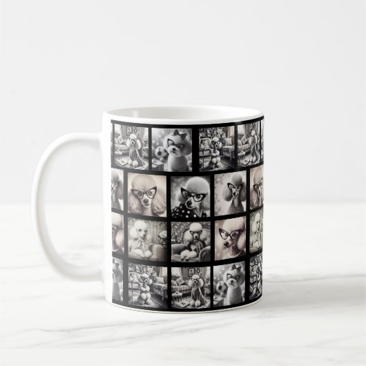 Mug Photos de collage amusants 9 (Gauche)