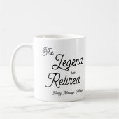 Mug Photos de collègue retraite (Gauche)