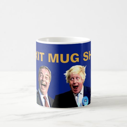 Mug PHOTOS DE DÉTENU de BREXIT, message de référendum (Centre)