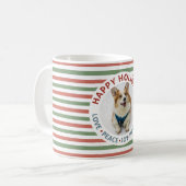 Mug Photos de Noël pour animaux de compagnie (Devant gauche)