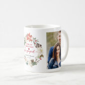 Mug Photos florales de la guirlande engagées premier (Devant droit)