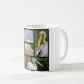 Mug Photos mosaïque de pélicans (Devant droit)