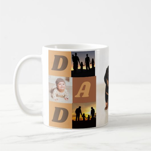 Mug Photos Papa nous t'aimons (Gauche)