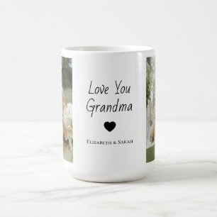 Mug Photos personnalisées & "Aimez-vous grand-mère