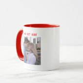 Mug Photos personnalisées et Heureuse Sainte-Valentin (Devant gauche)