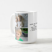 Mug Photos personnalisées et texte (Devant gauche)