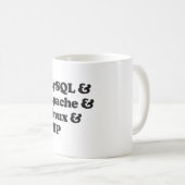 Mug PHP de Mysql Apache Linux (Devant droit)