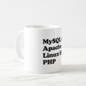 Mug PHP de Mysql Apache Linux (Devant gauche)