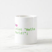 Mug php - print hello world - Codage Pun (Centre)
