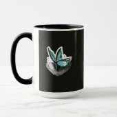 Mug Phrase autocollante cap (Gauche)