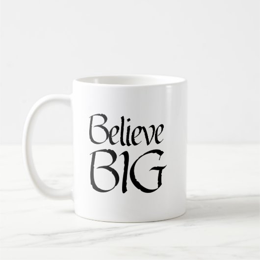 Mug Phrase "Croyez GRAND" (Gauche)