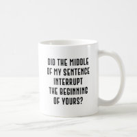 Phrase d'interruption