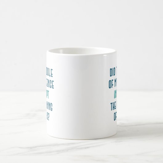 Mug Phrase d'interruption (Centre)
