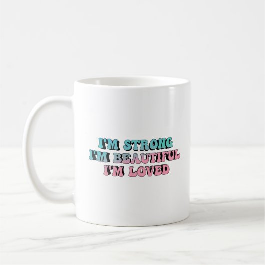 Mug phrases de motivation sur l'attitude positive (Gauche)