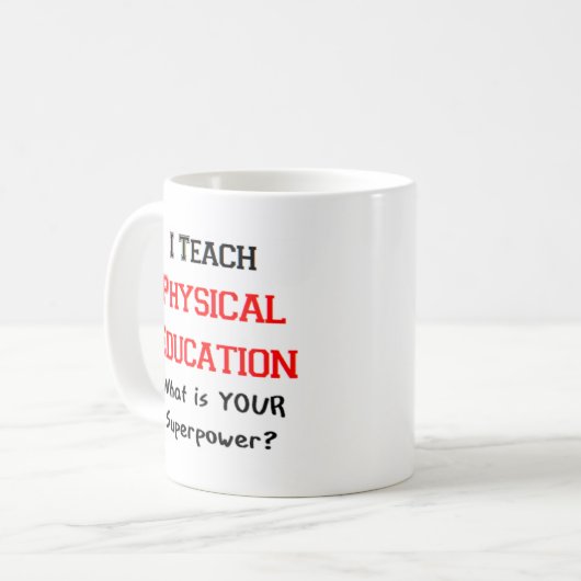 Mug physical education teach (Devant gauche)