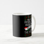 Mug Physical Therapy Istant On Nice List Christmas (Devant droit)