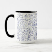 Mug Physics équations dans Blue Pen // (Gauche)