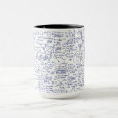 Mug Physics équations dans Blue Pen // (Centre)
