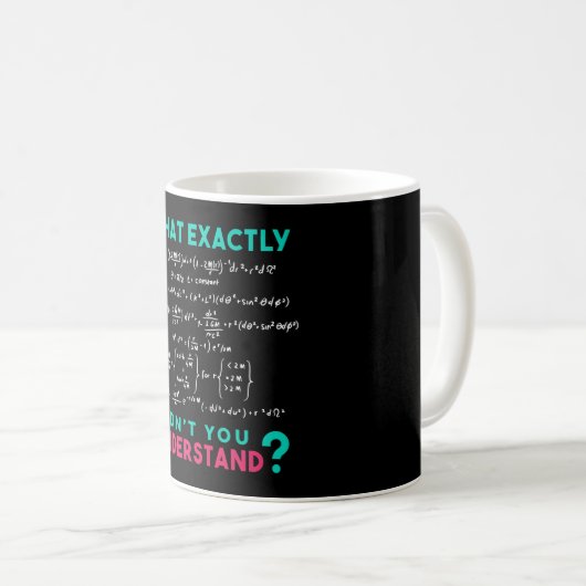 Mug Physics formula Joke (Devant droit)