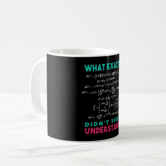 Mug Physics formula Joke (Devant gauche)