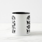 Mug Physiothérapeute aime les chiens (Centre)