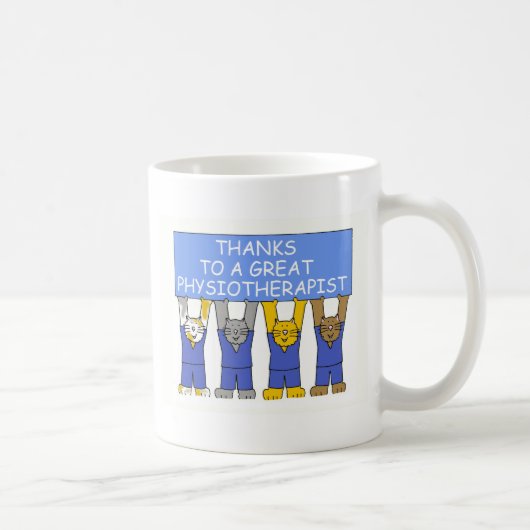 Mug Physiothérapeute merci (Droite)