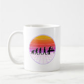 Mug Physiotherapist Evolution Vaporwave Physio (Gauche)