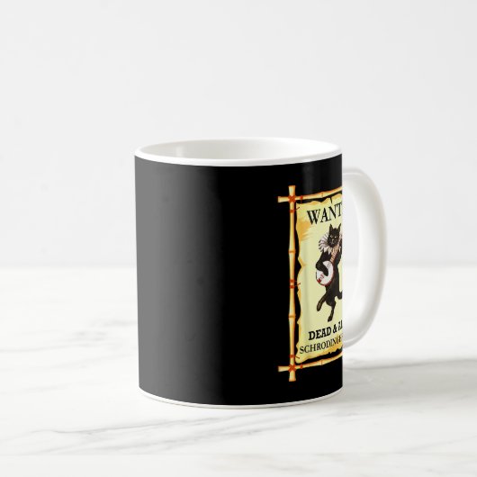 Mug Physique Chat de Schrodinger Physicien quantique (Devant droit)