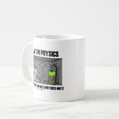 Mug Physique de Quantum où la physique et la (Devant gauche)
