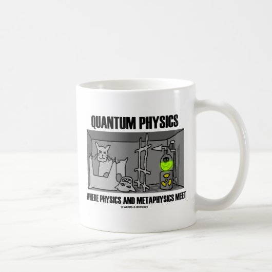 Mug Physique de Quantum où la physique et la (Droite)