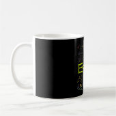 Mug Physique et formules mathématiques EMC2 (Gauche)