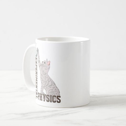 Mug Physique expérimentale Chat (Devant gauche)