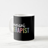 Mug Physothérapie PT Dons de physiothérapie (Devant gauche)