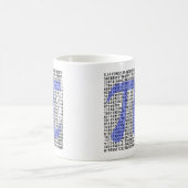 Mug Pi 3.14 à cent chiffres (Centre)