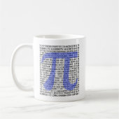 Mug Pi 3.14 à cent chiffres (Gauche)