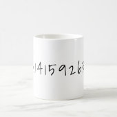 Mug Pi à 10 points décimaux "=3,14" Math & Science (Centre)